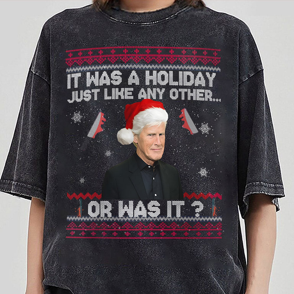 Keith Morrison xmas christmas sweater True Crime Ugly Christmas Sweater Party Sweatshirt v2, True Crime Ugly Sweater Funny Christmas Sweater
