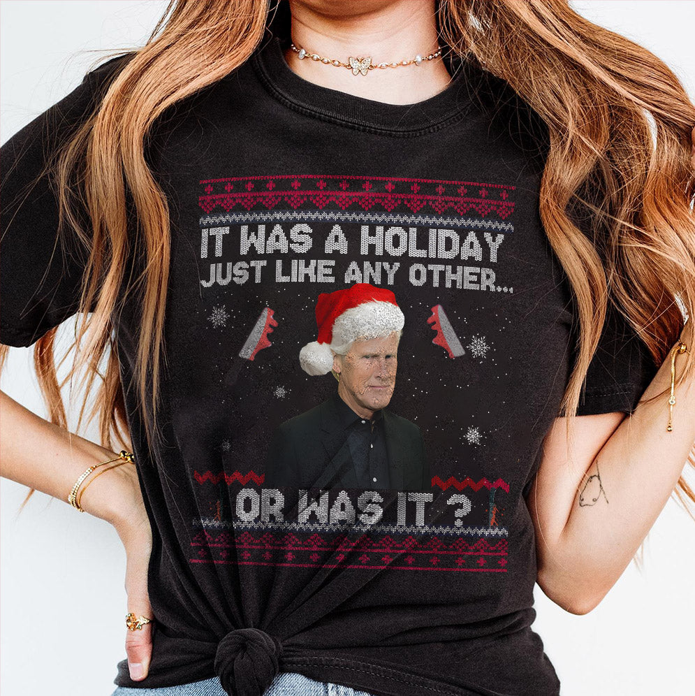 Keith Morrison xmas christmas sweater True Crime Ugly Christmas Sweater Party Sweatshirt v2, True Crime Ugly Sweater Funny Christmas Sweater
