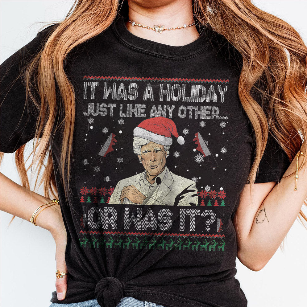 Keith Morrison xmas christmas sweater True Crime Ugly Christmas Sweater Party Sweatshirt v4, True Crime Ugly Sweater Funny Christmas Sweater