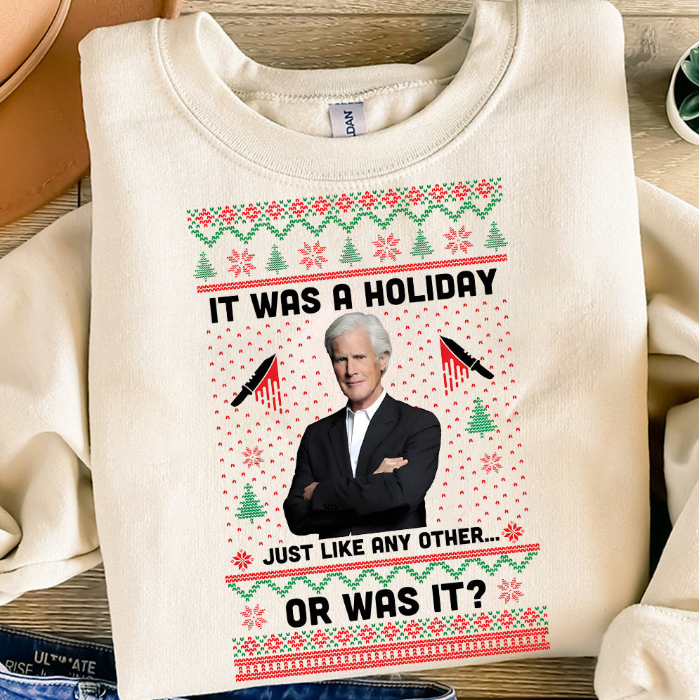 Keith Morrison xmas christmas sweater True Crime Ugly Christmas Sweater Party Sweatshirt v5, True Crime Ugly Sweater Funny Christmas Sweater