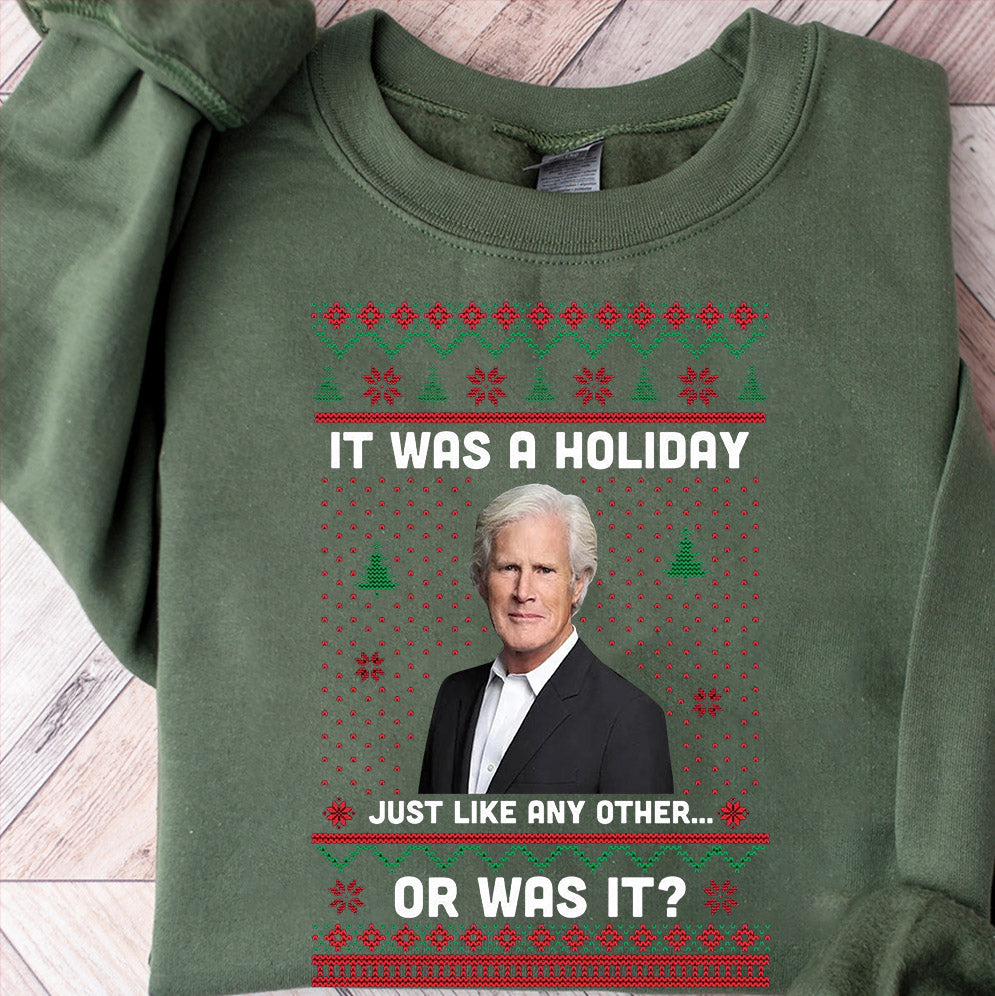 Keith Morrison xmas christmas sweater True Crime Ugly Christmas Sweater Party Sweatshirt v9, True Crime Ugly Sweater Funny Christmas Sweater