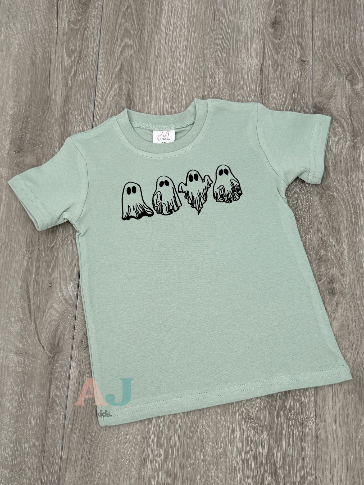 Kids Halloween Embroidered Shirts EMHA2808