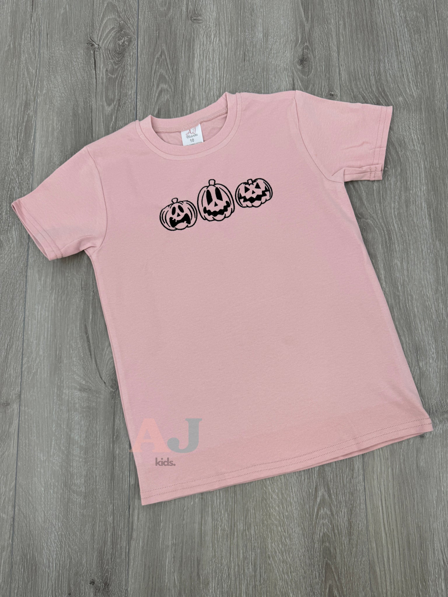 Kids Halloween Embroidered Shirts EMHA2808