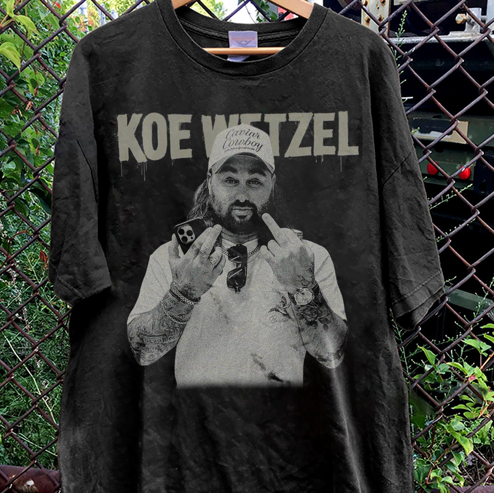 Koe Wetzel Shirt, Koe Vintage Western Music, Wetzel Concert Tour Bootleg 90s Gift Unisex Shirt, Music Tour 2024, Trending Tee MS24