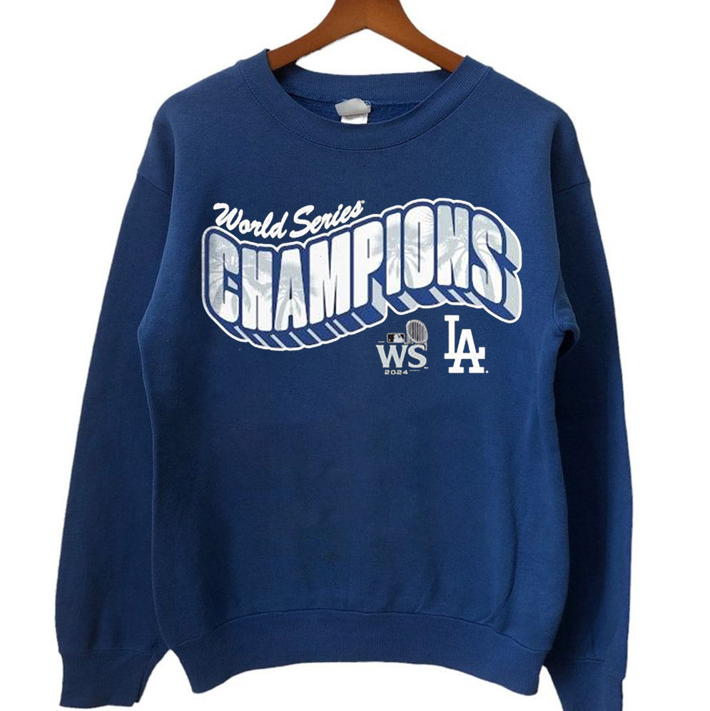 l Los Angeles Dodgers MLB 2024 World Series Champions Palm Tree Shirts, Los Angeles World Series Sweatshirt, LA Dodgers T-shirt, Dodger