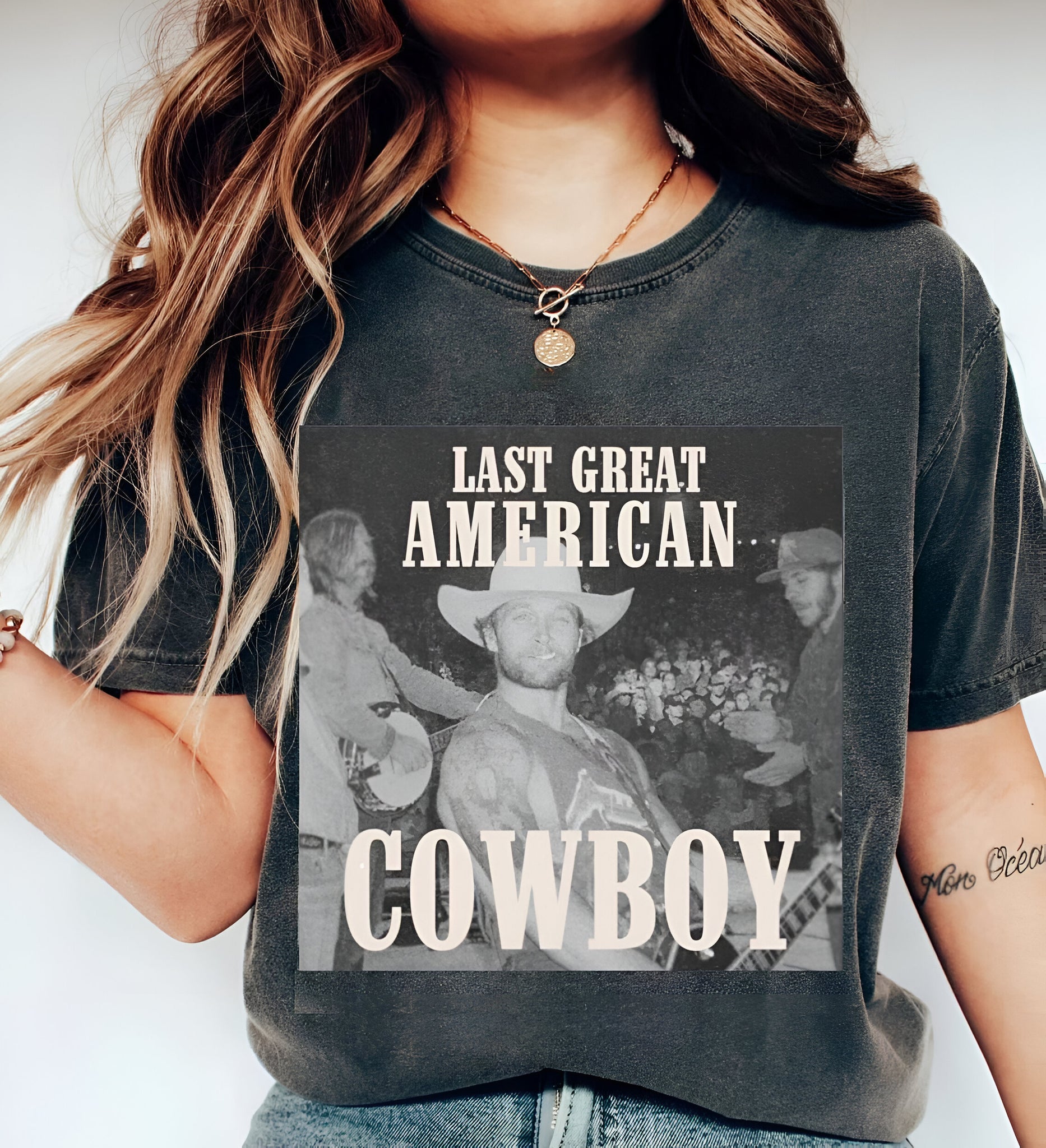 Last Great American Cowboy Noah Legros Shirt, Zach Bryan   Shirt, Zach Bryan Concert Tee, Zach Bryan Guitarist Mug shot Shirt  MS2007 09