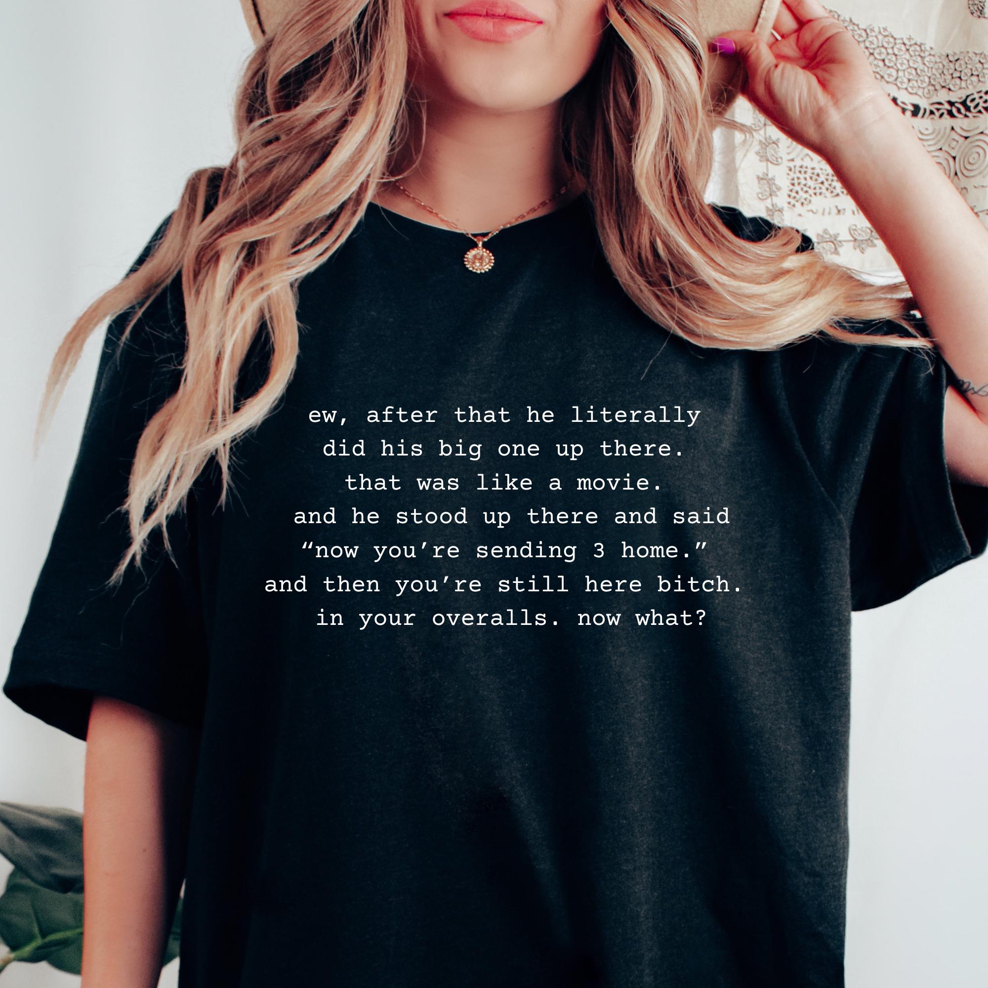 Leah Love Island Shirt Big One Up There In Your Overalls Love Island Season 6 Love Island USA Rob and Leah Shirt Like A Movie Leah Kateb  TD3107 04