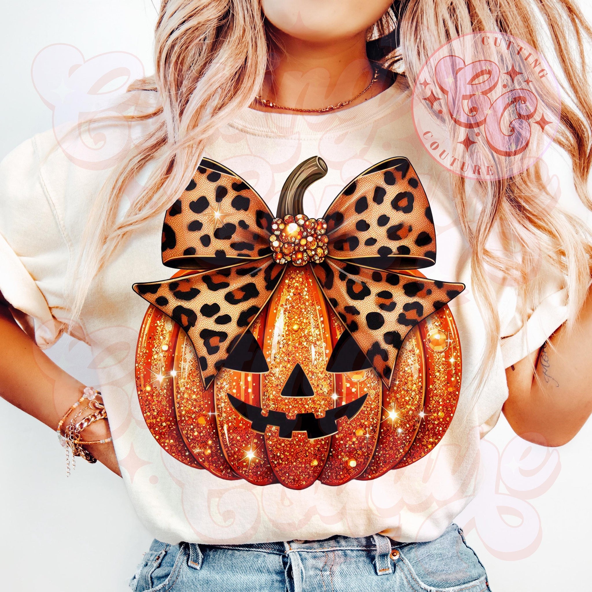 Leopard Coquette Bow Pumpkin Png, Sparkly Pumpkin Png, Fall Shirt Design, Fall Sublimation, Pumpkin Patch Png, Thanksgiving Png, Fall Png #5 SCU