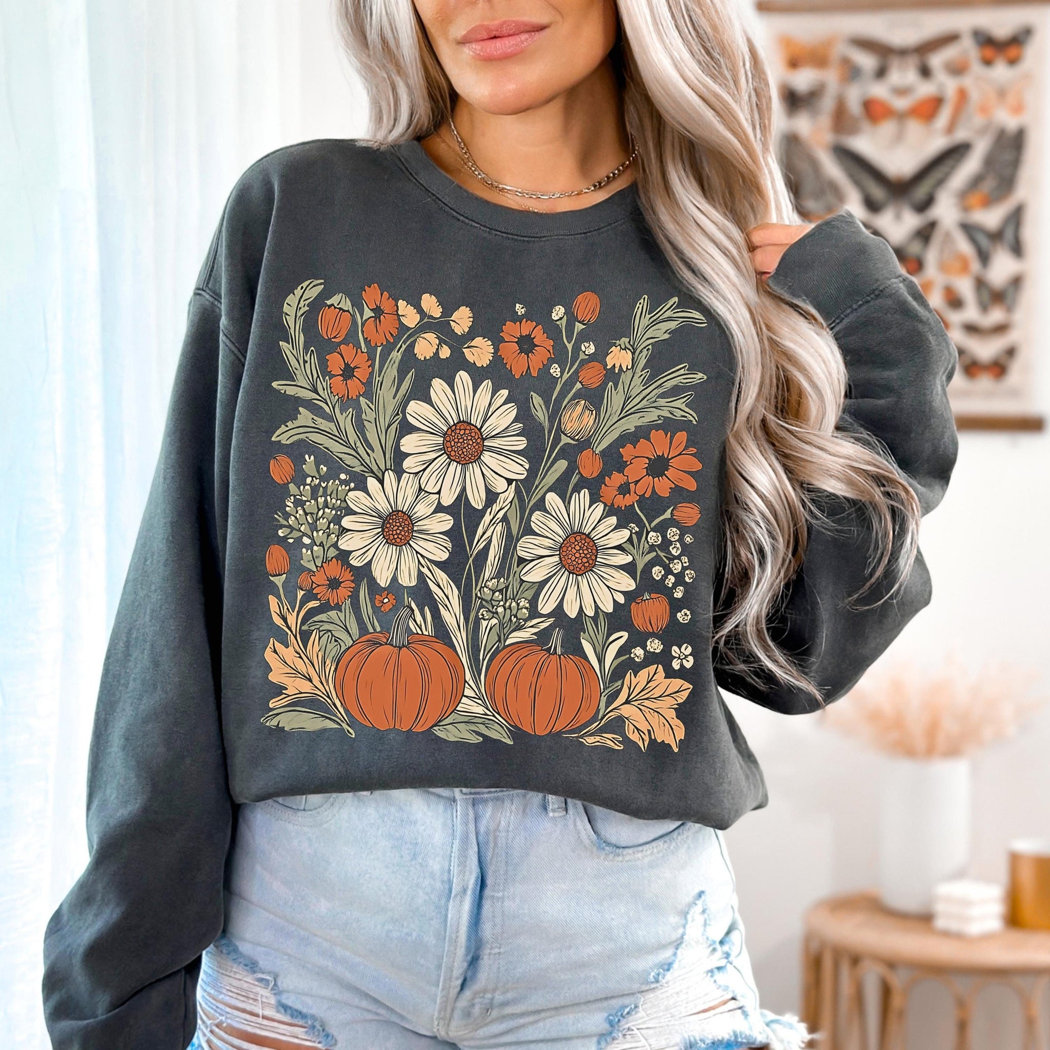 Leopard Pink Pumpkin Png, Boho Floral Fall Png, Retro Fall Png, Autumn Vibes Png, Pumpkin Season Png, Leopard Pumpkin Png, Fall Sublimation SCU