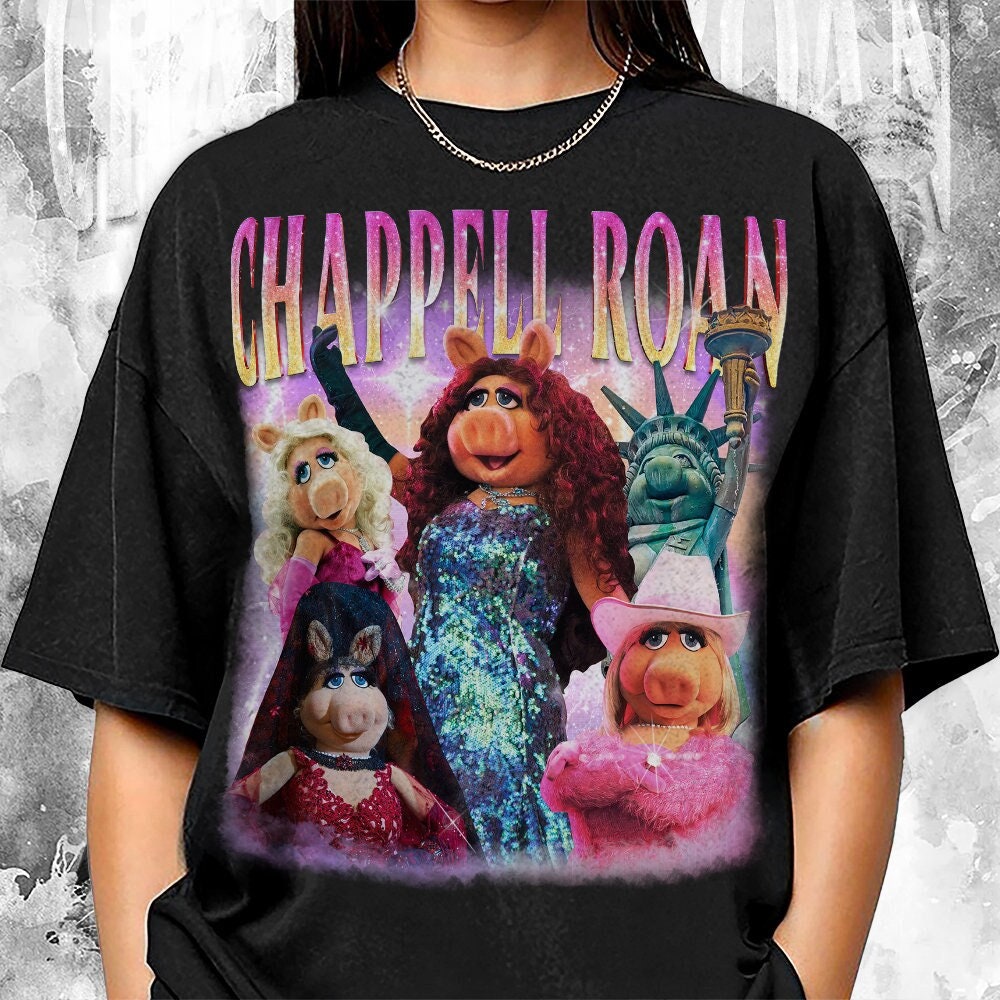 Limited Chappell Roan X The Muppet Shirt, Miss Piggy Chappell Roan Bootleg Music Retro Tee, Gift For Fan NC2707 05