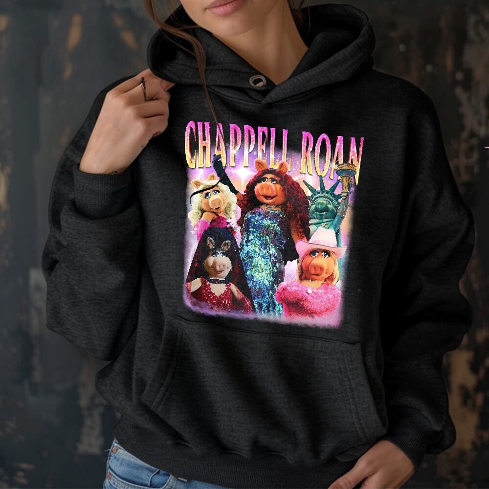 Limited Chappell Roan X The Muppet Shirt, Miss Piggy Chappell Roan Bootleg Music Retro Tee, Gift For Fan NC2707 05