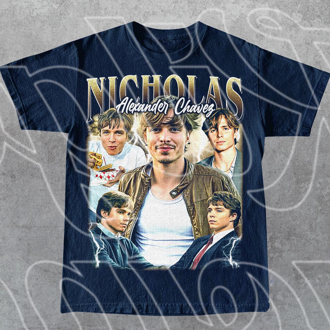 Limited Nicholas Alexander Chavez  Vintage T-Shirt, Gift For Women and Man Unisex T-Shirt TMC