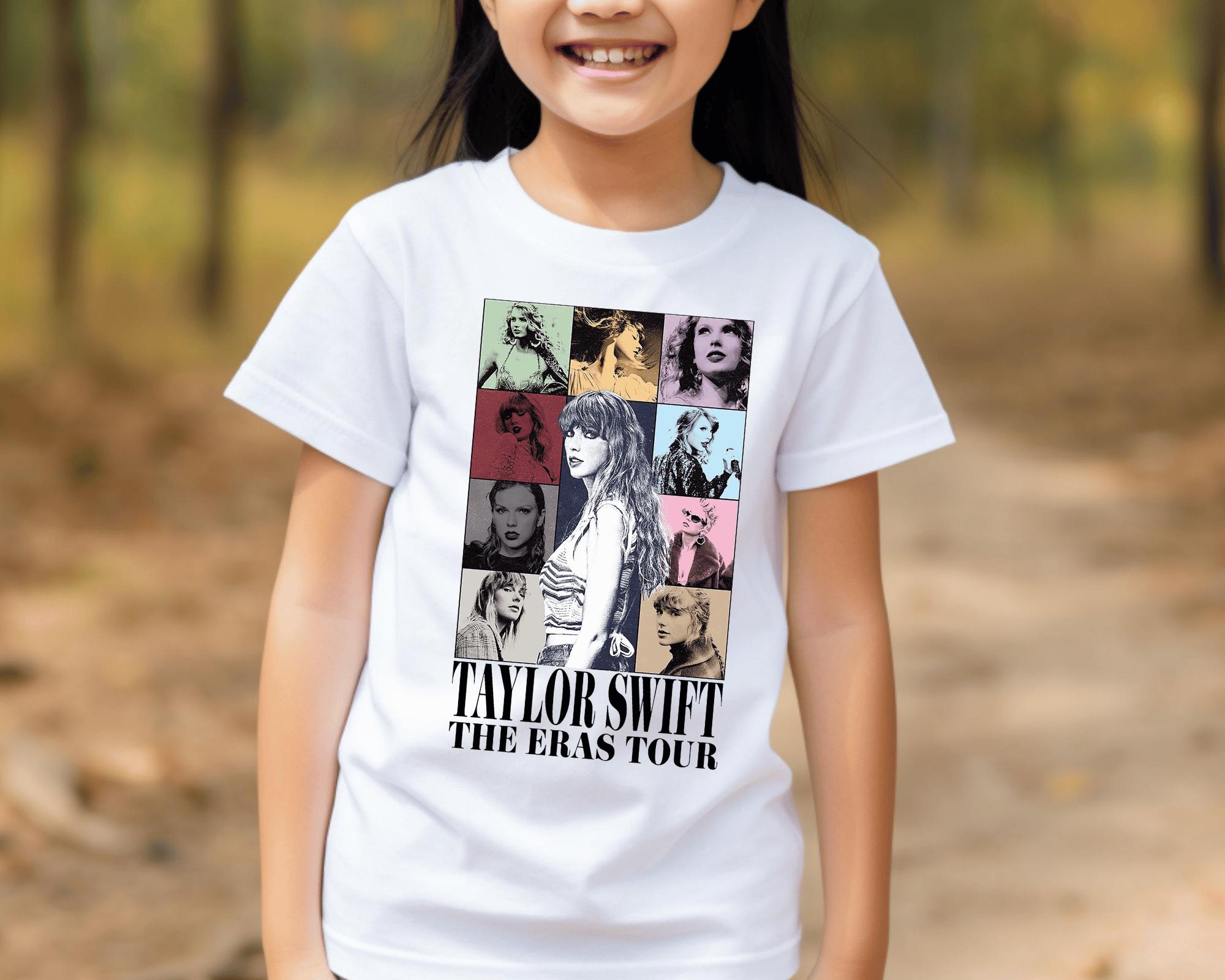 Little Swiftie Shirt, Taylor Swift Shirt, Taylor Gift, Eras Tour Merch, Flower Taylor Girls Shirt, Eras Tour Shirt, Youth Taylor Merch msich