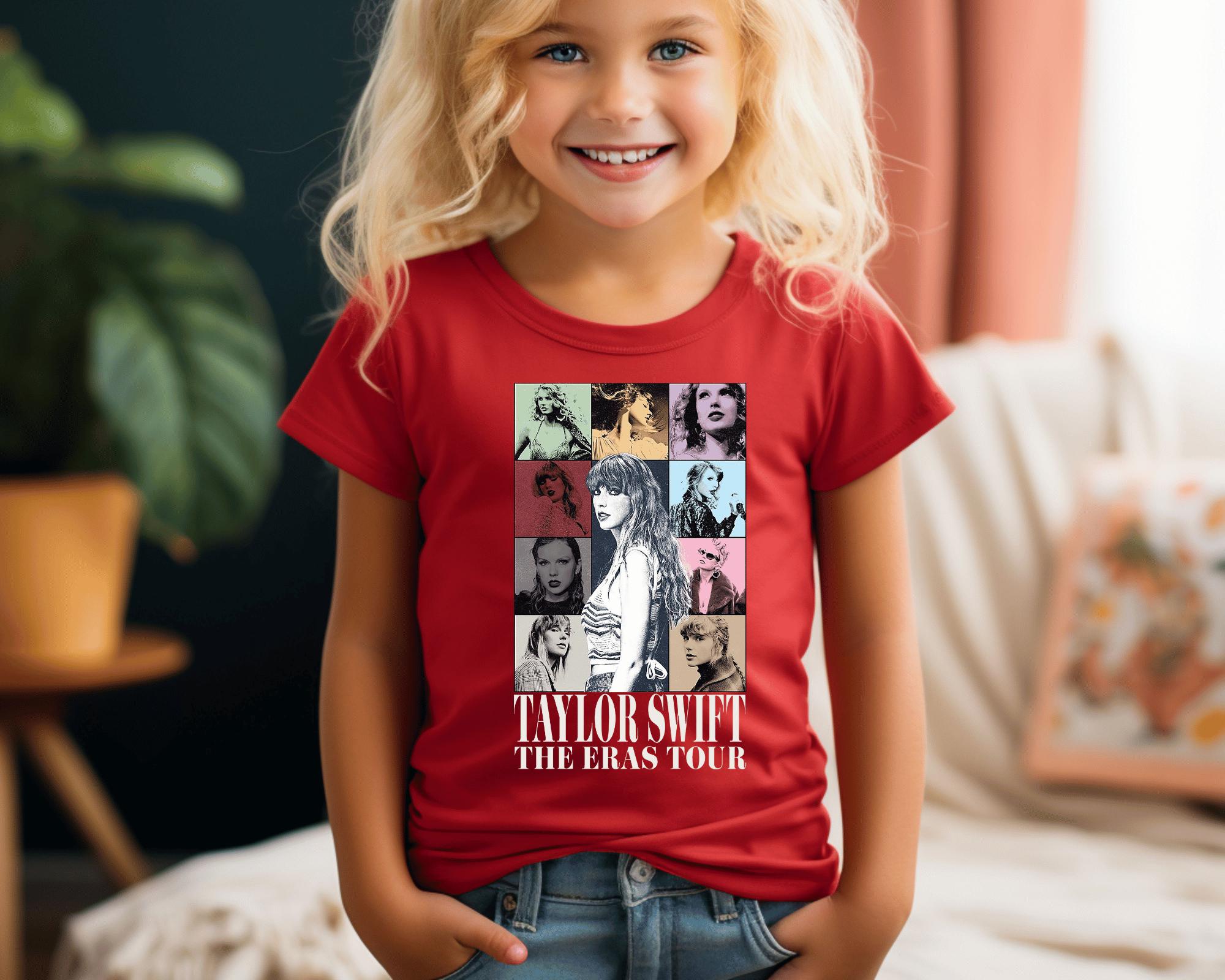 Little Swiftie Shirt, Taylor Swift Shirt, Taylor Gift, Eras Tour Merch, Flower Taylor Girls Shirt, Eras Tour Shirt, Youth Taylor Merch msich