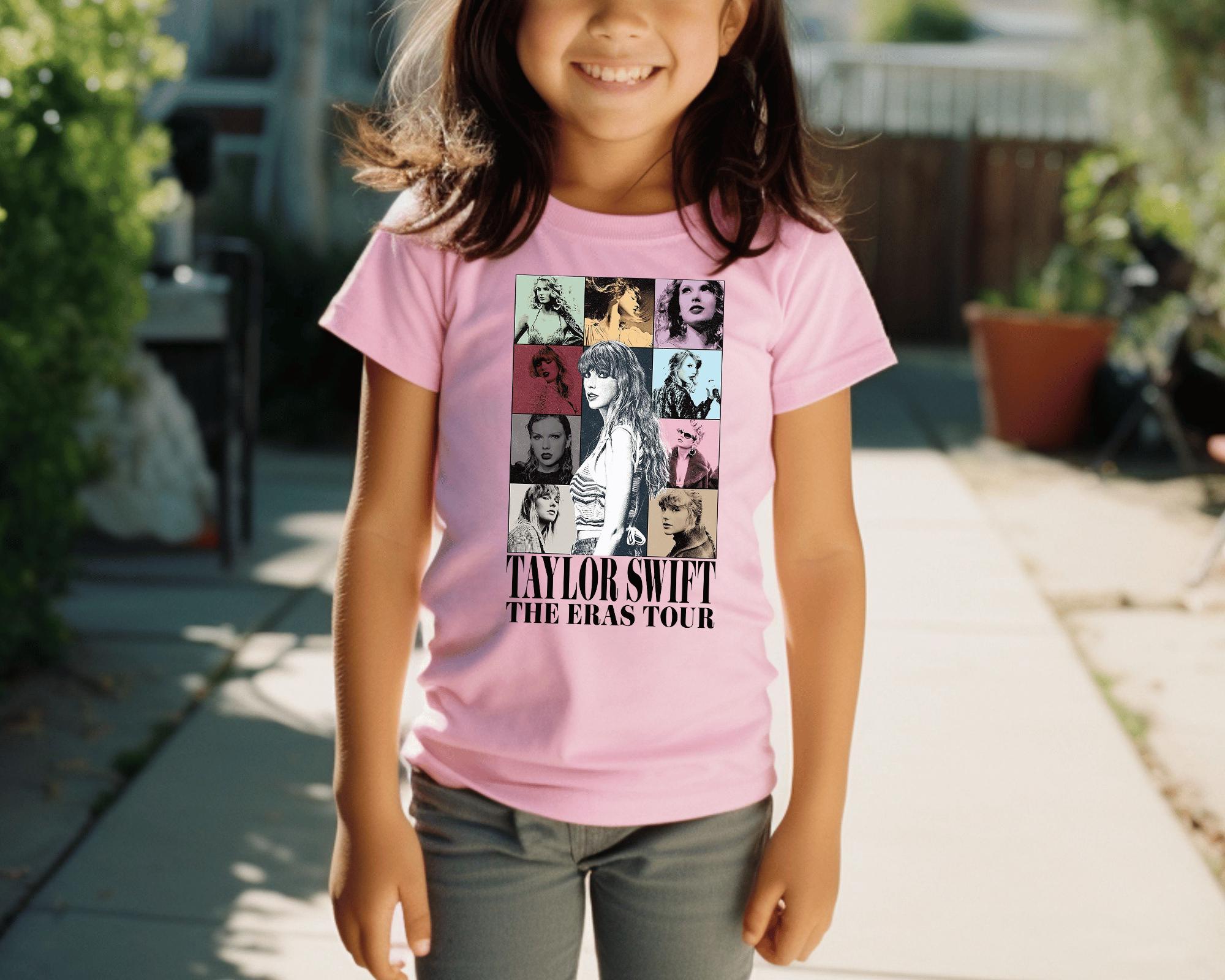 Little Swiftie Shirt, Taylor Swift Shirt, Taylor Gift, Eras Tour Merch, Flower Taylor Girls Shirt, Eras Tour Shirt, Youth Taylor Merch msich