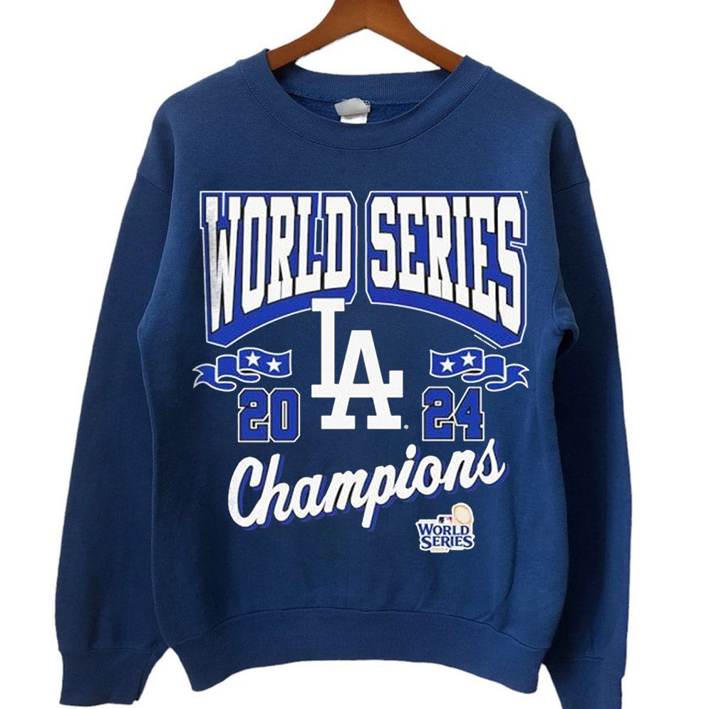 Los Angeles Dodgers 2024 World Series Champions Arch T-Shirt, Los Angeles World Series Sweatshirt V2, LA Dodgers T-shirt, Dodger