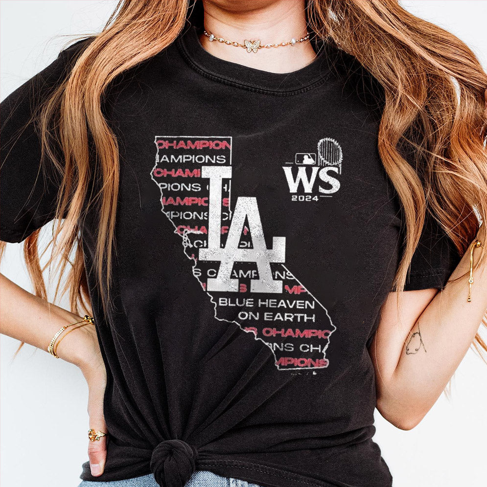 Los Angeles Dodgers 2024 World Series Champions Los Angeles City Maps Shirt, Los Angeles World Series Sweatshirt, LA Dodgers T-shirt, Dodger