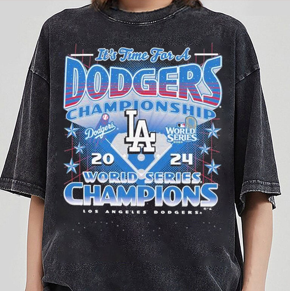 Los Angeles Dodgers '47 2024 World Series Champions Trophy Shirt, Los Angeles World Series Sweatshirt V2, LA Dodgers T-shirt, Dodger