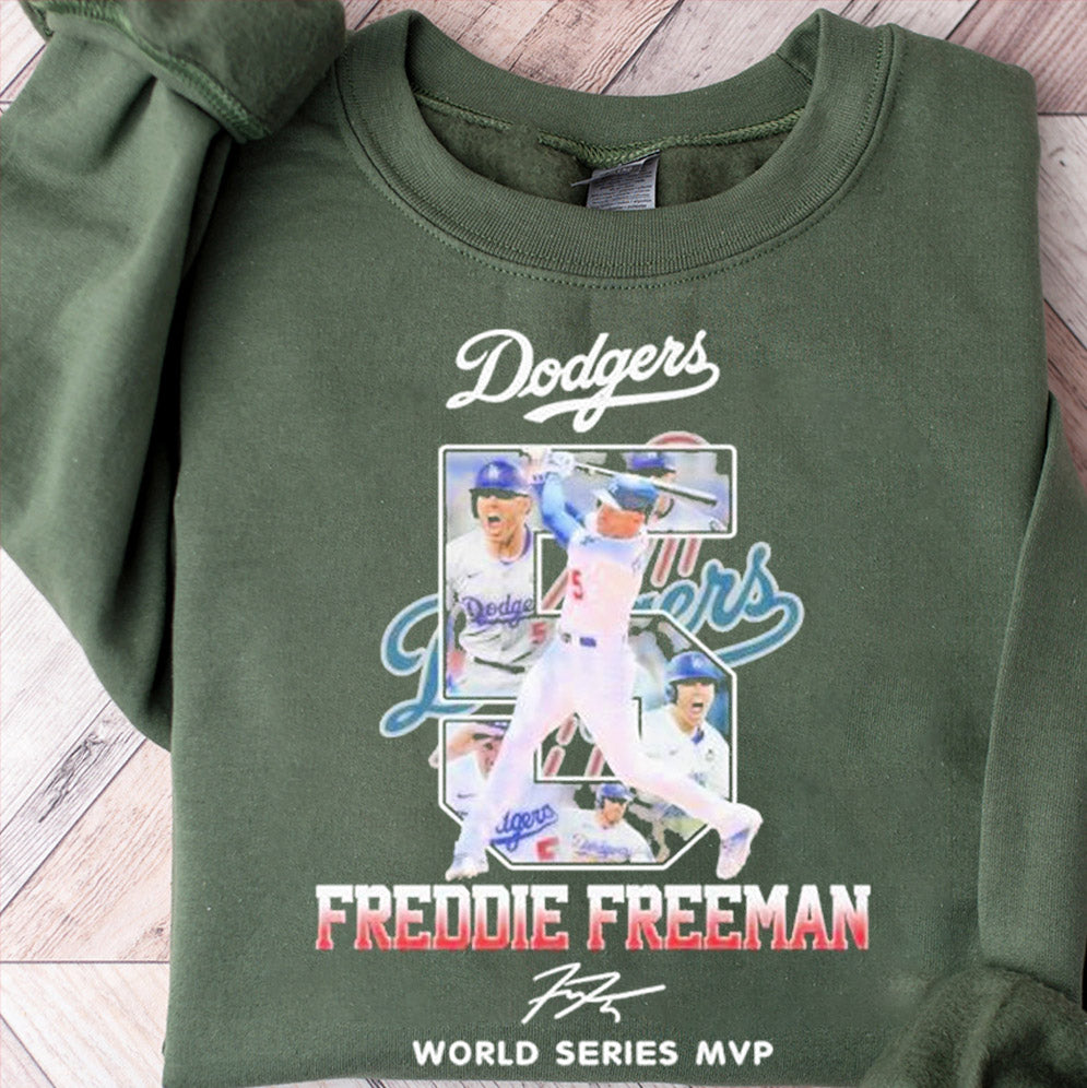 Los Angeles Dodgers Freddie Freeman World Series MVP 2024 Shirts, Los Angeles World Series Sweatshirt, LA Dodgers T-shirt