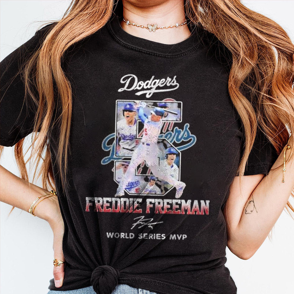 Los Angeles Dodgers Freddie Freeman World Series MVP 2024 Shirts, Los Angeles World Series Sweatshirt, LA Dodgers T-shirt