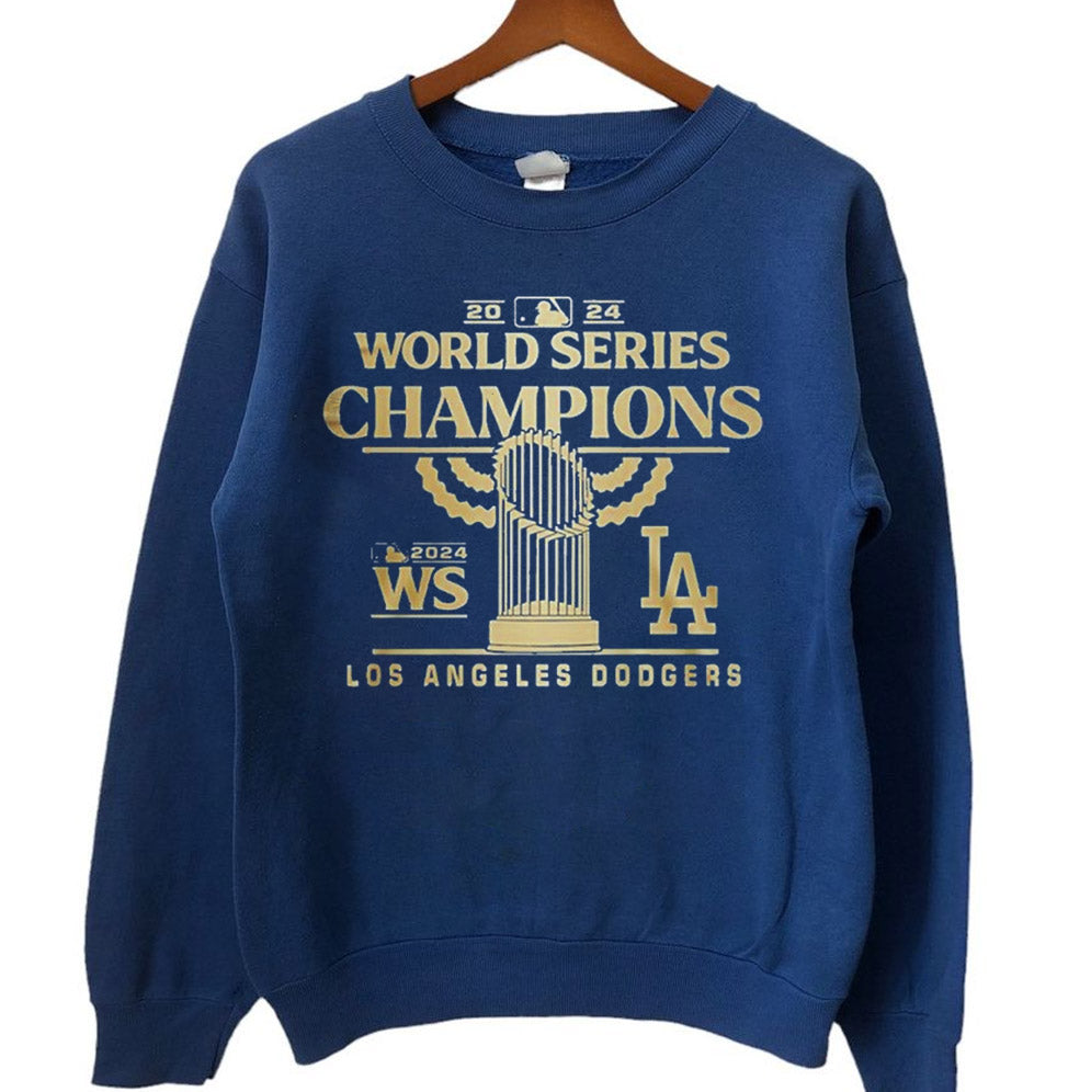 Los Angeles Dodgers MLB 2024 World Series Champions Shirt, Los Angeles World Series Sweatshirt, LA Dodgers T-shirt, Dodgers Fan, LA Sports, Dodgers World Series 2024