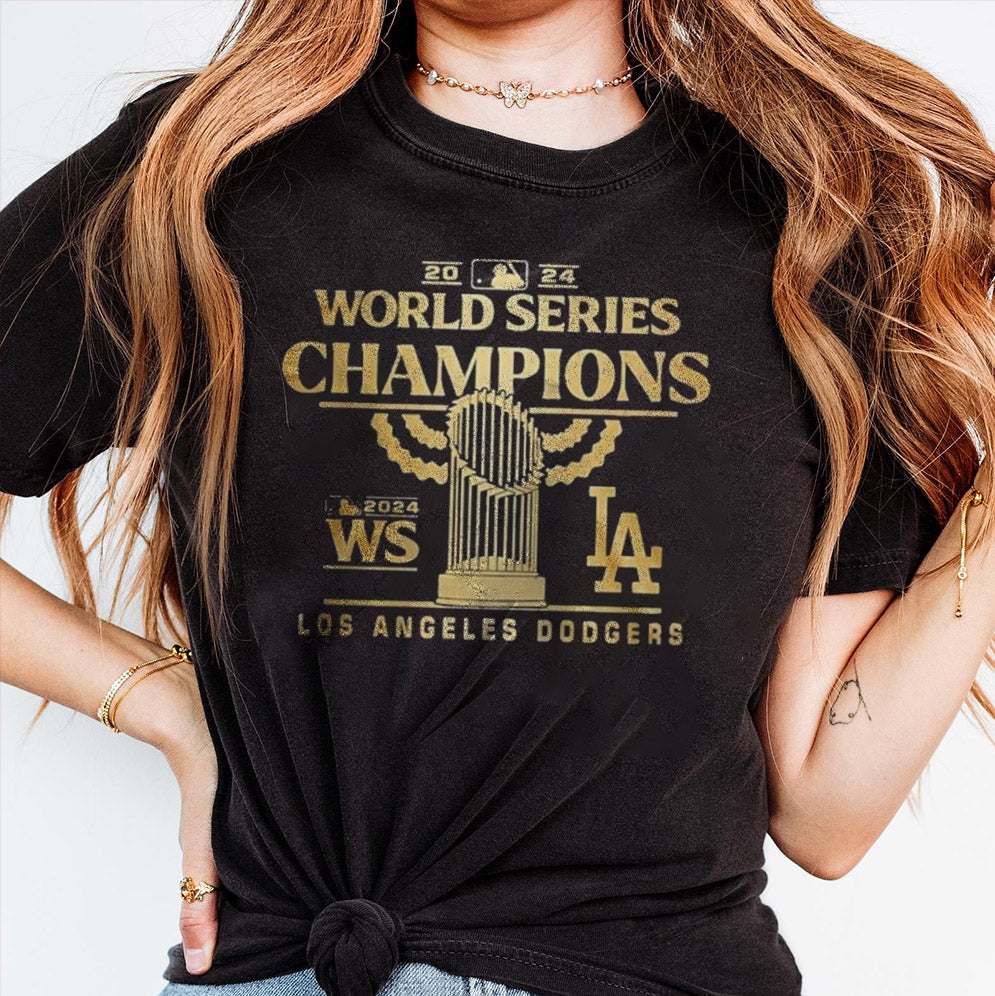 Los Angeles Dodgers MLB 2024 World Series Champions Shirt, Los Angeles World Series Sweatshirt, LA Dodgers T-shirt, Dodgers Fan, LA Sports, Dodgers World Series 2024