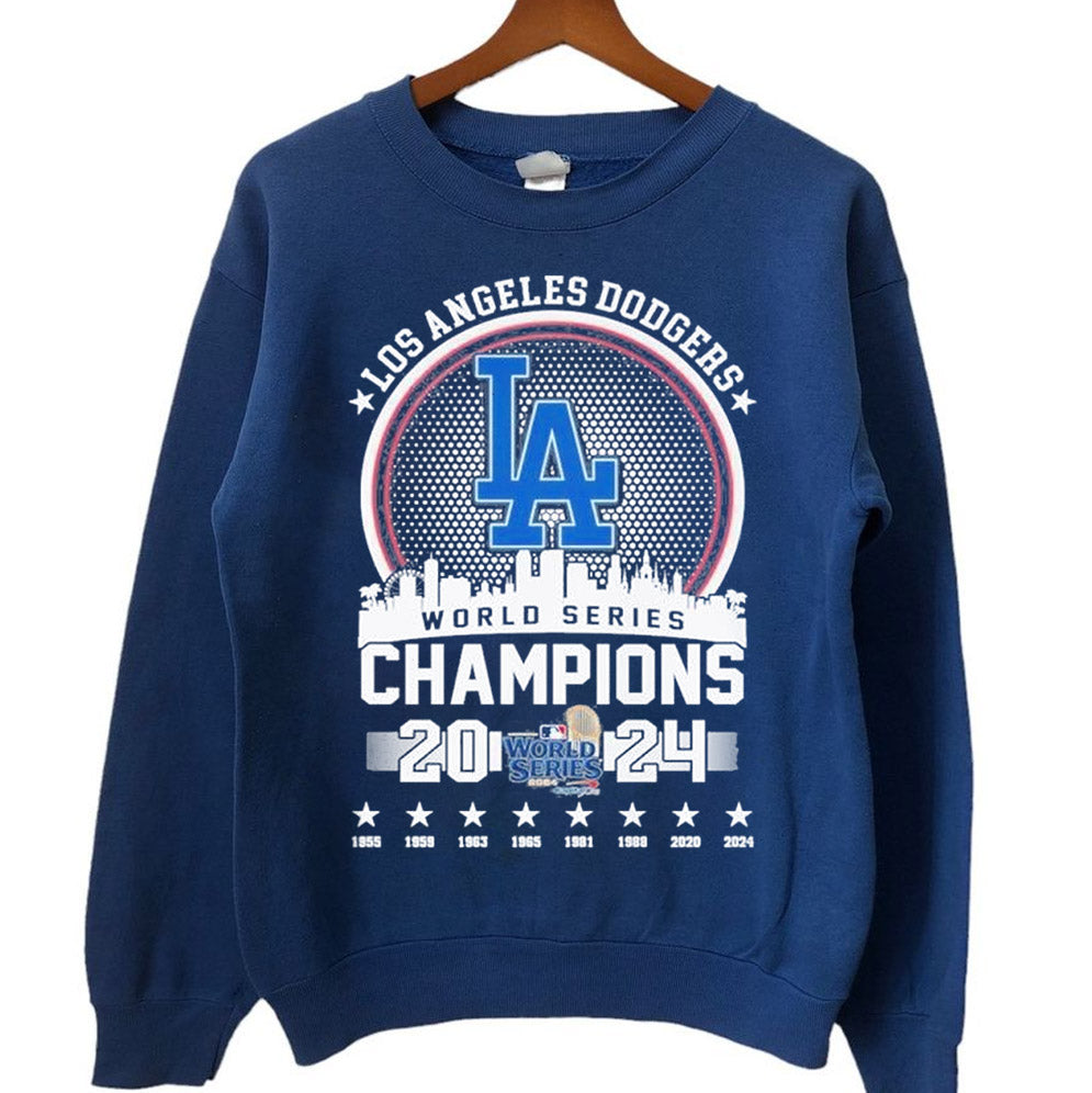 Los Angeles Dodgers True Love True Fan World Series 2024 Champs T-Shirt, Los Angeles World Series Sweatshirt, LA Dodgers T-shirt, Dodgers Fan, LA Sports, Dodgers World Series 2024