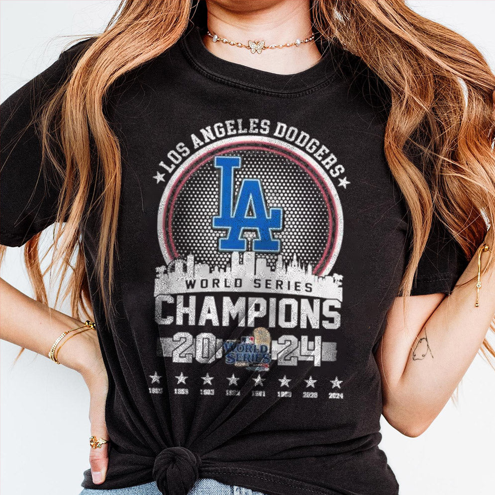 Los Angeles Dodgers True Love True Fan World Series 2024 Champs T-Shirt, Los Angeles World Series Sweatshirt, LA Dodgers T-shirt, Dodgers Fan, LA Sports, Dodgers World Series 2024