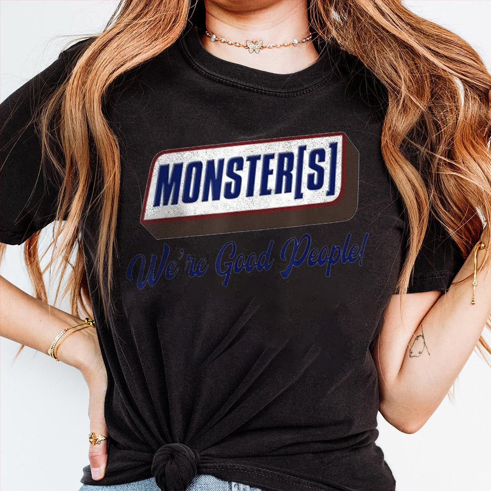 Lyle and Erik Menendez Inspired Unisex T-shirt, Monsters, Chocolate bar, we're good people, 80s Erik & Lyle Tee, True Crime Fan Gift