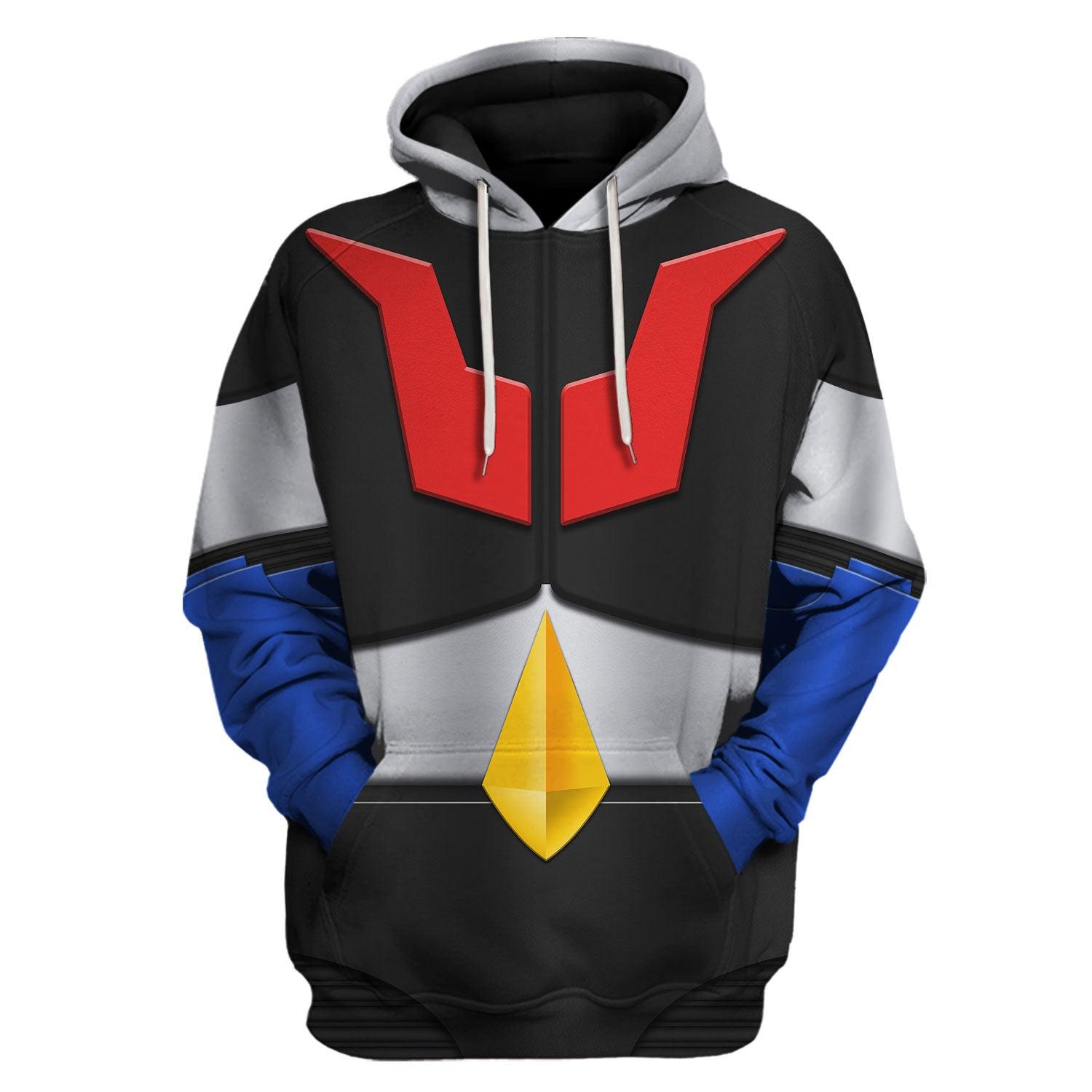 Mazinger Z Tranzor Z Cosplay Warhammer Costume Hoodie Jogger, Mazinger Z Tranzor Z Cosplay Cosplay 3D Hoodie Pants, Warhammer 3D Tracksuit, Warhammer Game Outfit TQT4