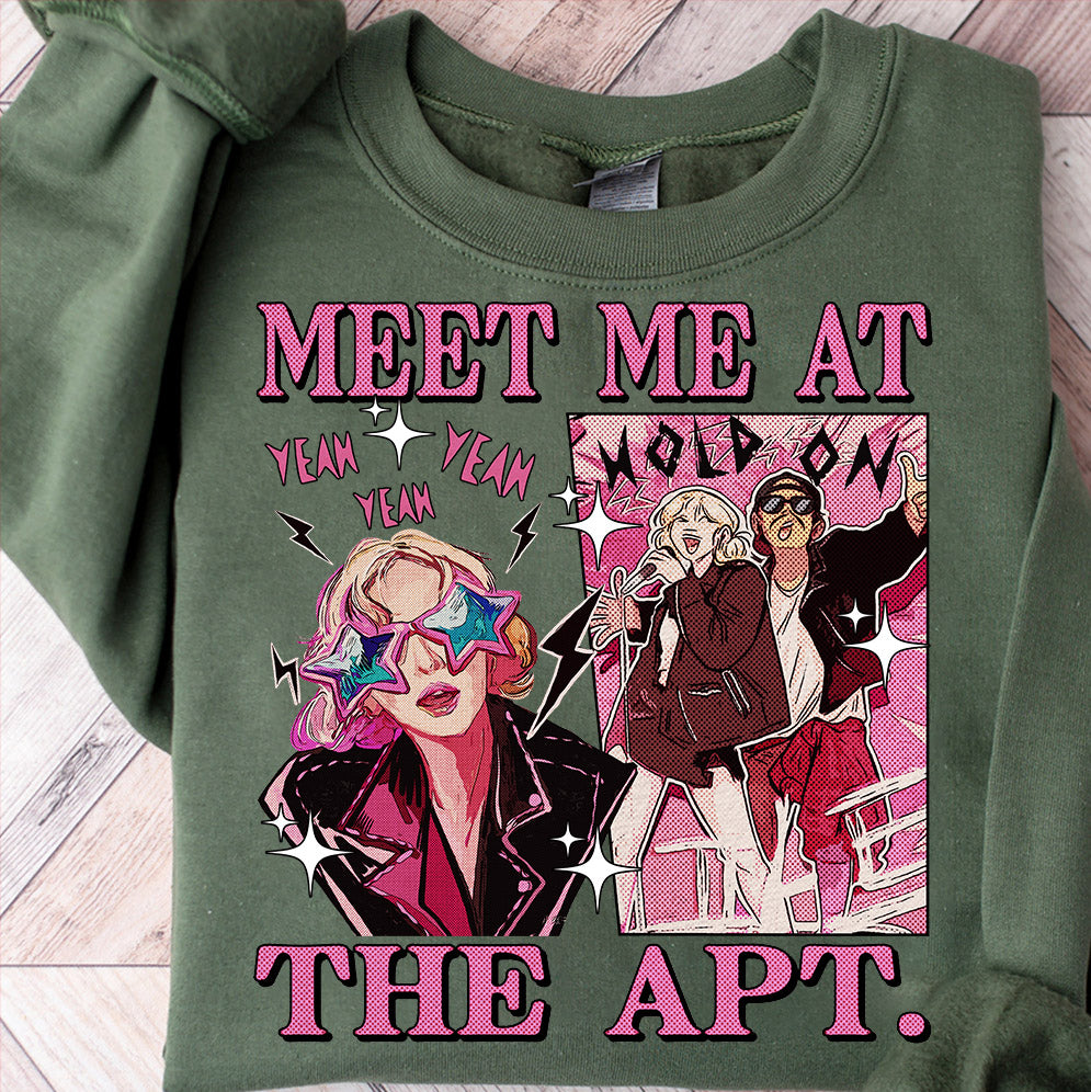 Meet Me At the APT Shirt, Retro Vintage Eras Aesthetic, Kpop Fan Concert Music Lover