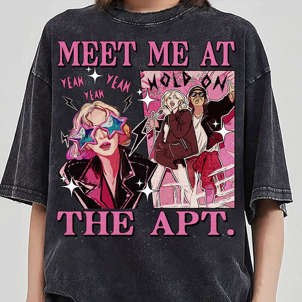 Meet Me At the APT Shirt, Retro Vintage Eras Aesthetic, Kpop Fan Concert Music Lover