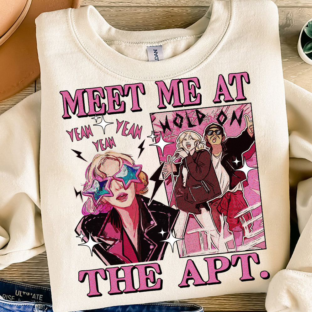 Meet Me At the APT Shirt, Retro Vintage Eras Aesthetic, Kpop Fan Concert Music Lover
