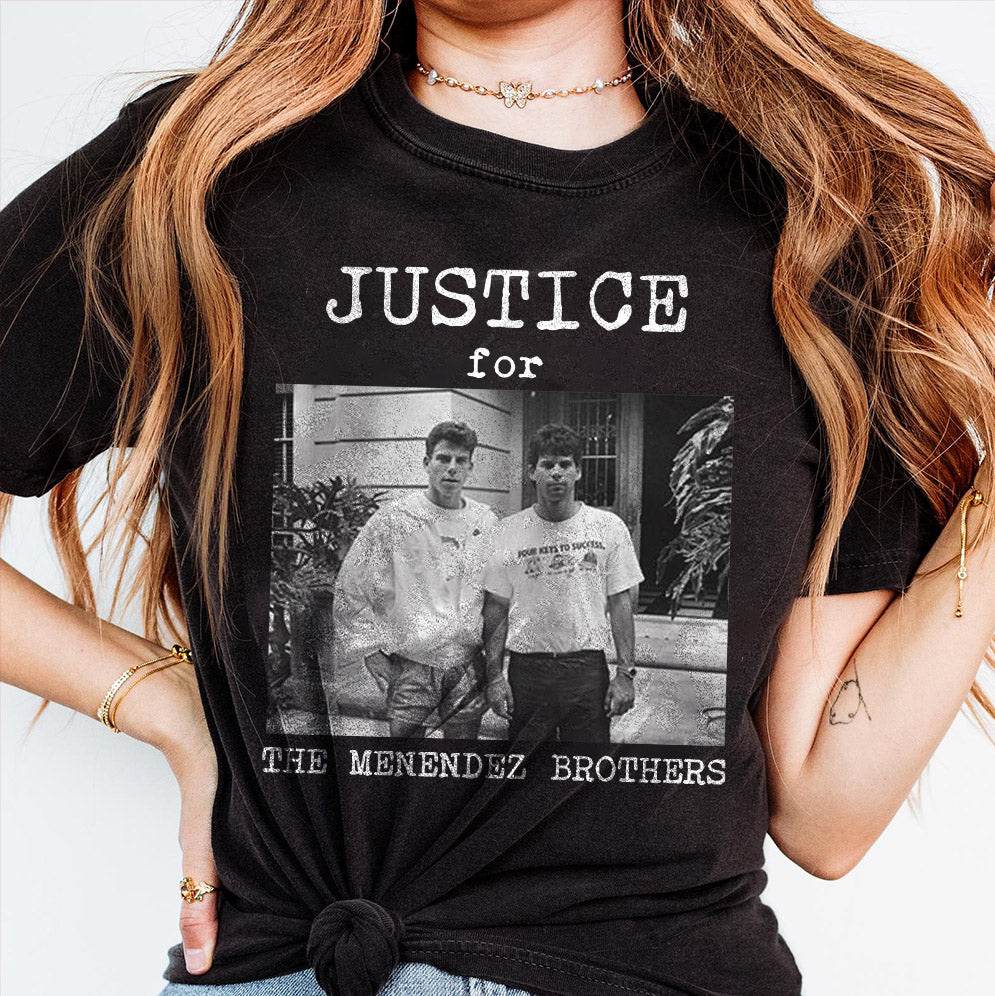 Menendez Brothers T Shirt, Justice For The Menendez Brothers, Monsters, Erik Lyle, Free Erik and Lyle, Nicholas Chavez, Creepy Monsters