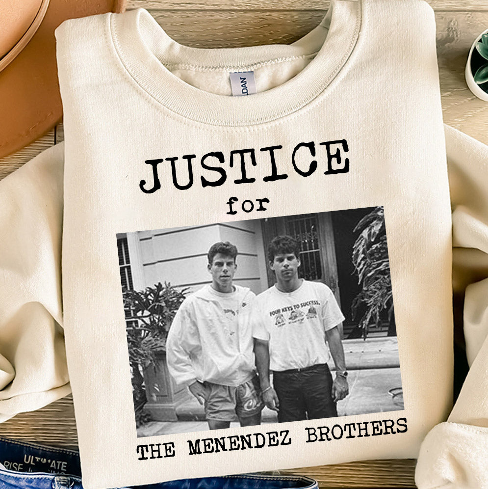 Menendez Brothers T Shirt, Justice For The Menendez Brothers, Monsters, Erik Lyle, Free Erik and Lyle, Nicholas Chavez, Creepy Monsters