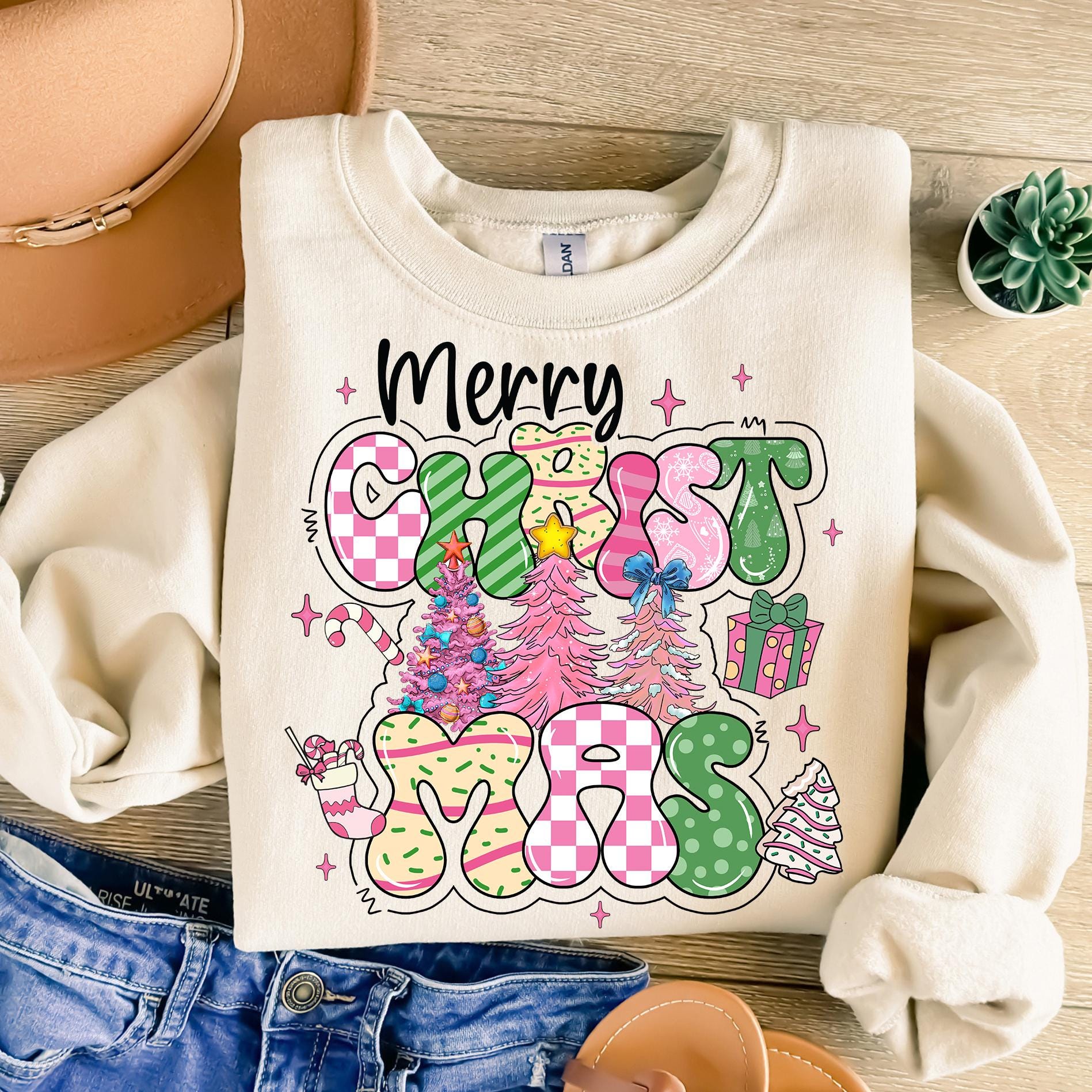 Merry Christmas Png, Pink Christmas Png, Christmas Tree Png, Christmas Coquette Png, Doodle Letters, Tis the Season Png,Candy Cane Hot Cocoa SCU