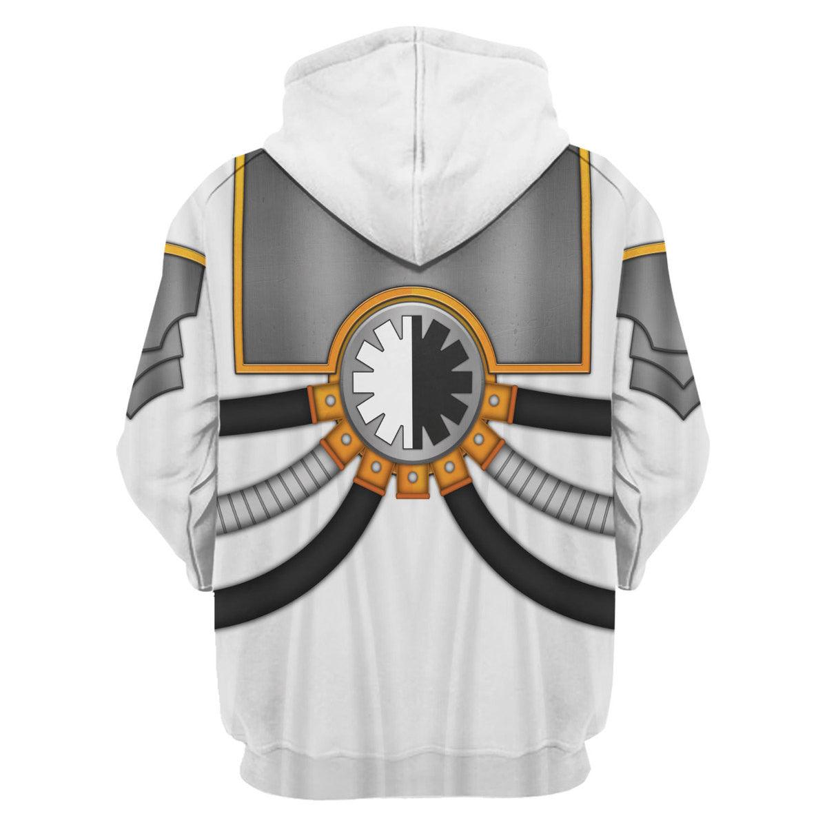 Metalica Warhammer Costume Hoodie Jogger,Metalica Marines Cosplay 3D Hoodie Pants, Warhammer 3D Tracksuit 