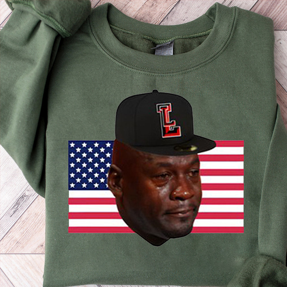 Michael Jordan Crying Shirt, Sweatshirt, Hoodie And Tank Top