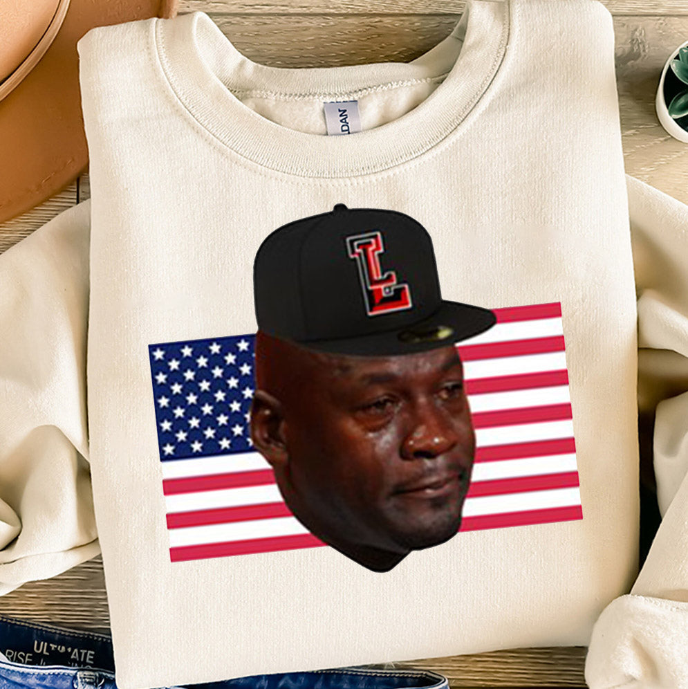 Michael Jordan Crying Shirt, Sweatshirt, Hoodie And Tank Top