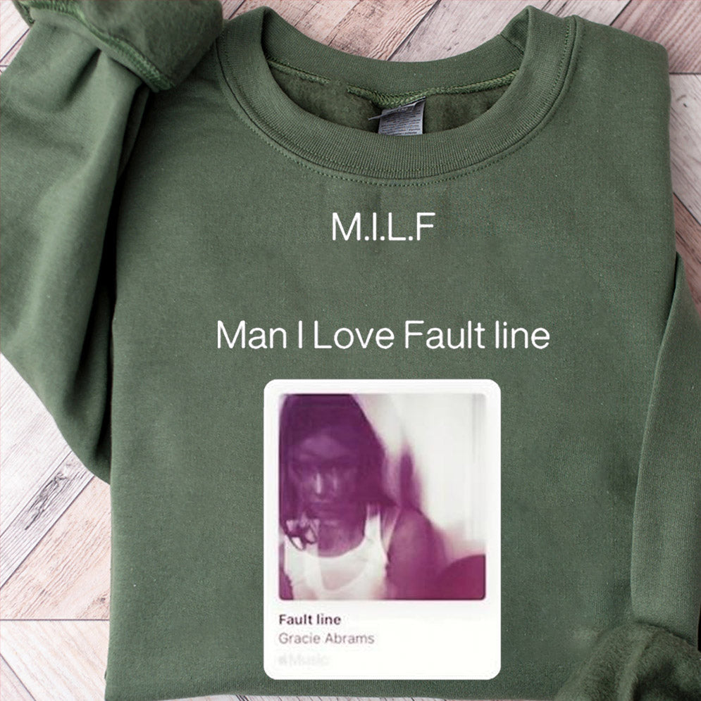M.I.L.F Man I Love Fault Line Tee Shirt, Sweatshirt, Hoodie