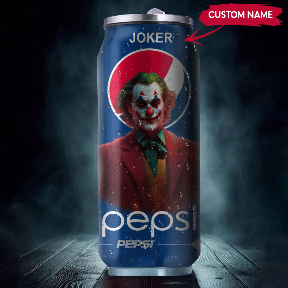 Pepsi Joker Halloween Insulated Tumbler Stainless Steel Water ? 16Oz tumb1