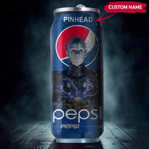 Pepsi Drink Pinhead Halloween Insulated Tumbler Stainless Steel Water ? 16Oz tumb1