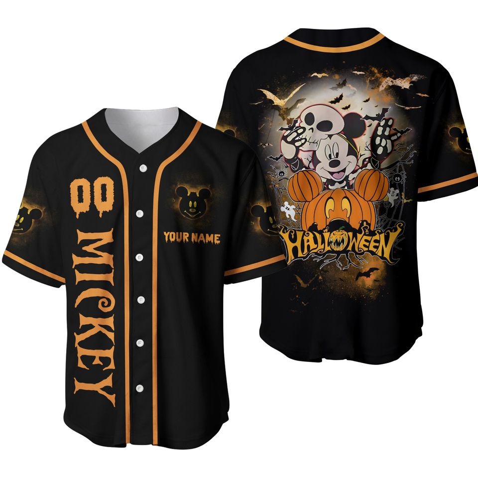 Personalized Halloween Disney Happy Halloween Day Jersey JS2507 06