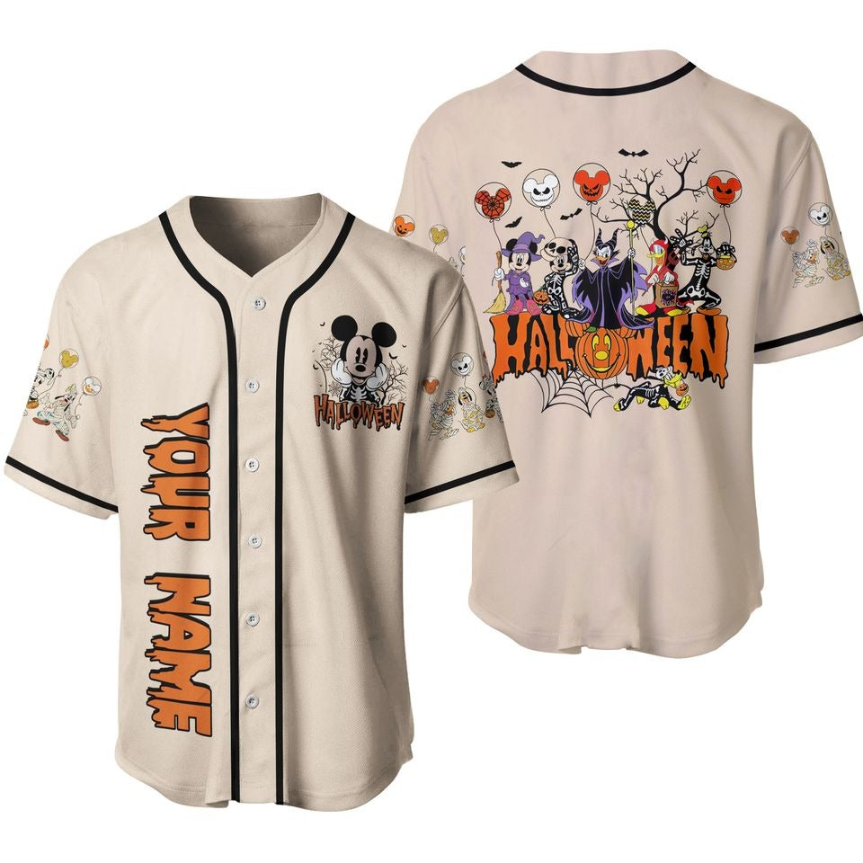 Personalized Halloween Disney Happy Halloween Day Jersey JS2507 01