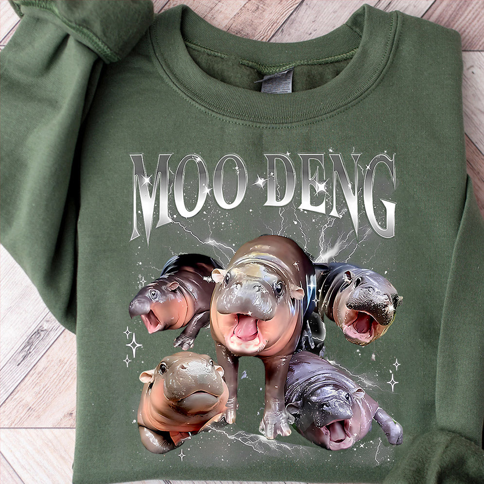 Moo Deng Shirt, moo deng shirt men,i love moo deng shirt V2,moo deng meme shirt,moo deng fan club shirt,moo deng t-shirt,thailand sweatshirt