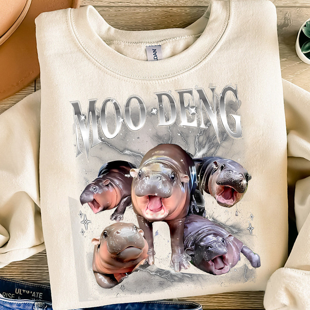 Moo Deng Shirt, moo deng shirt men,i love moo deng shirt V2,moo deng meme shirt,moo deng fan club shirt,moo deng t-shirt,thailand sweatshirt