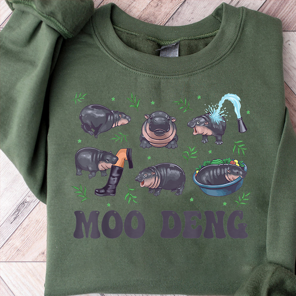 Moo Deng Shirt, moo deng shirt men,i love moo deng shirt,moo deng meme shirt,moo deng fan club shirt,moo deng t-shirt,thailand sweatshirt