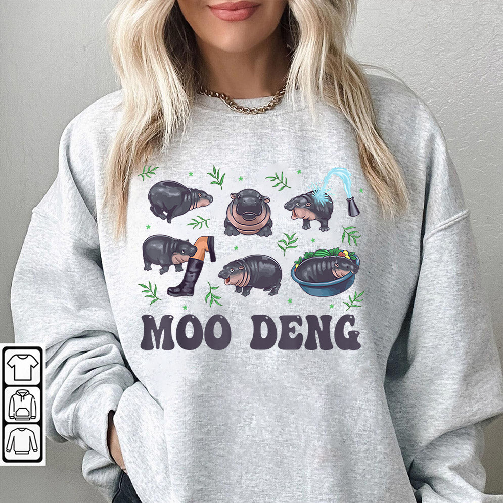 Moo Deng Shirt, moo deng shirt men,i love moo deng shirt,moo deng meme shirt,moo deng fan club shirt,moo deng t-shirt,thailand sweatshirt