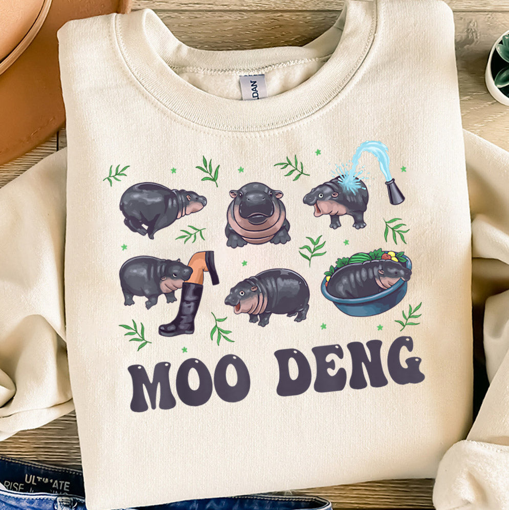 Moo Deng Shirt, moo deng shirt men,i love moo deng shirt,moo deng meme shirt,moo deng fan club shirt,moo deng t-shirt,thailand sweatshirt