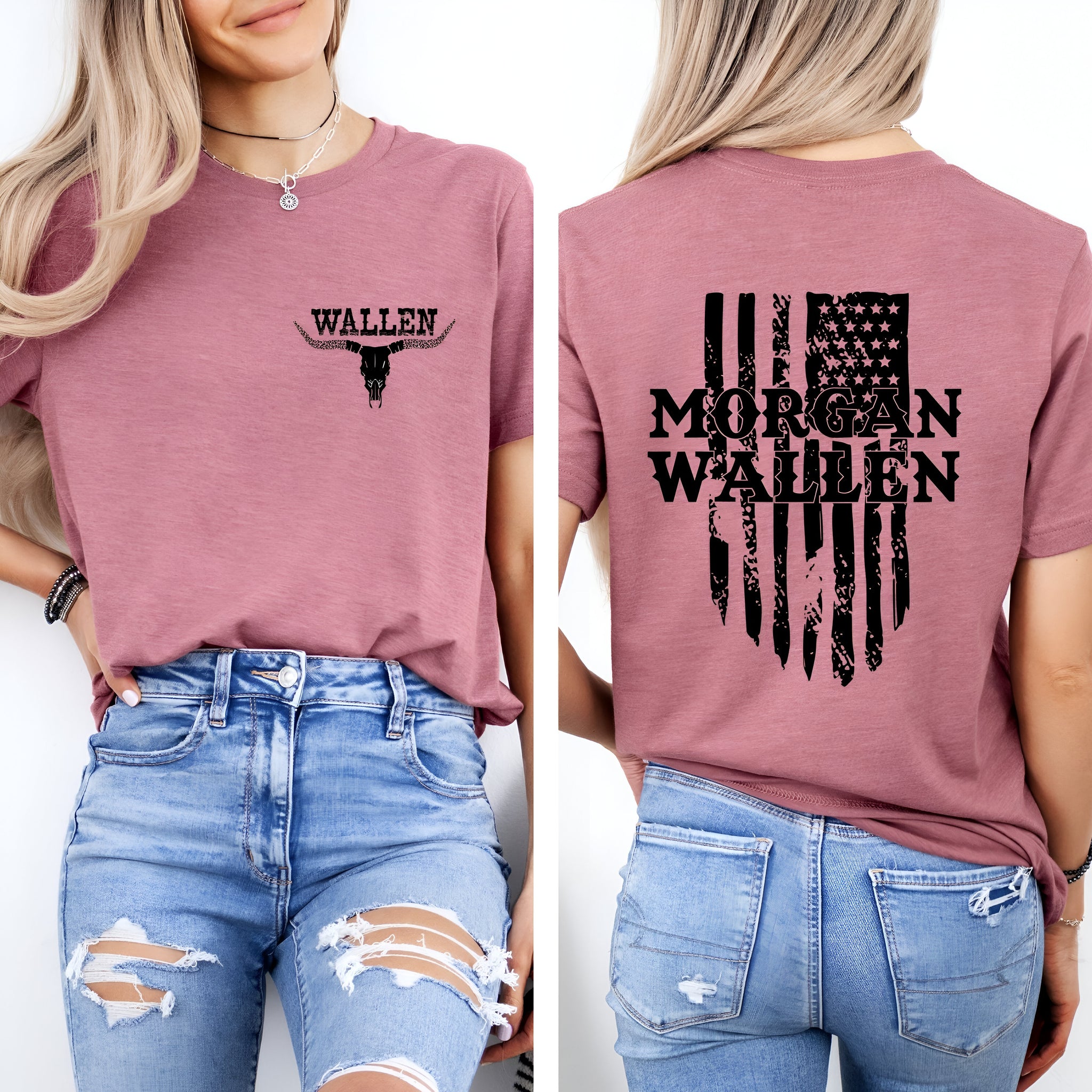 Morgan Wallen Shirt, Wallen Bull Skull Tee, Country Music Tee, Cowgirl Shirt, Bullhead Shirt, Western Shirt, Morgan Wallen Unisex Shirt,  MS2007 01